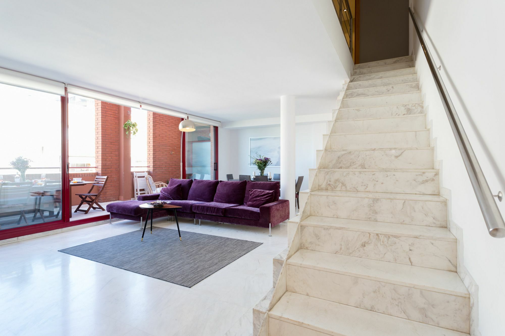 Unique Rentals - Stylish Seafront Duplex Барселона Экстерьер фото